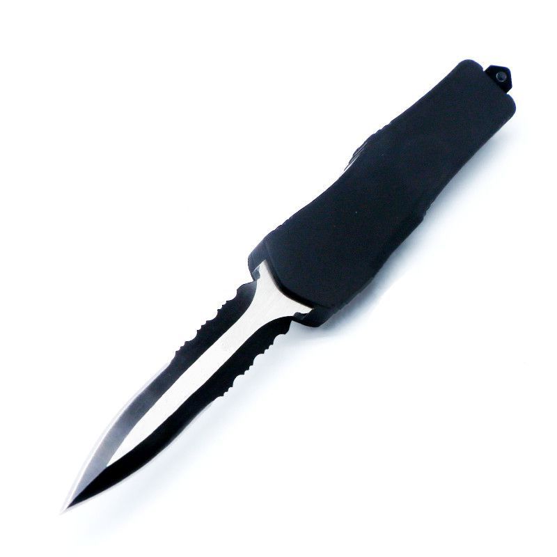 black double half serrated