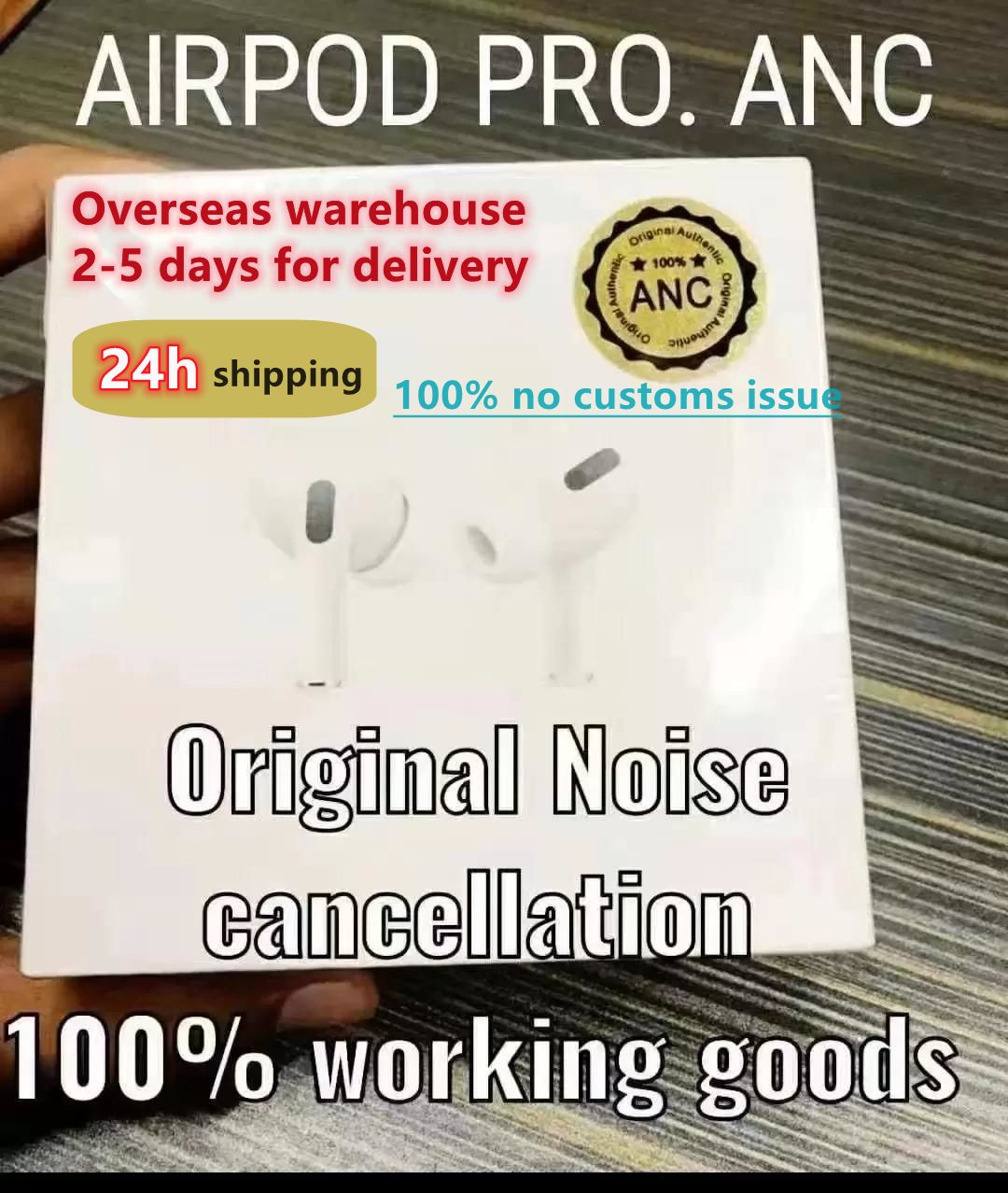 1:1 Original Quality ANC AirPods PRO 