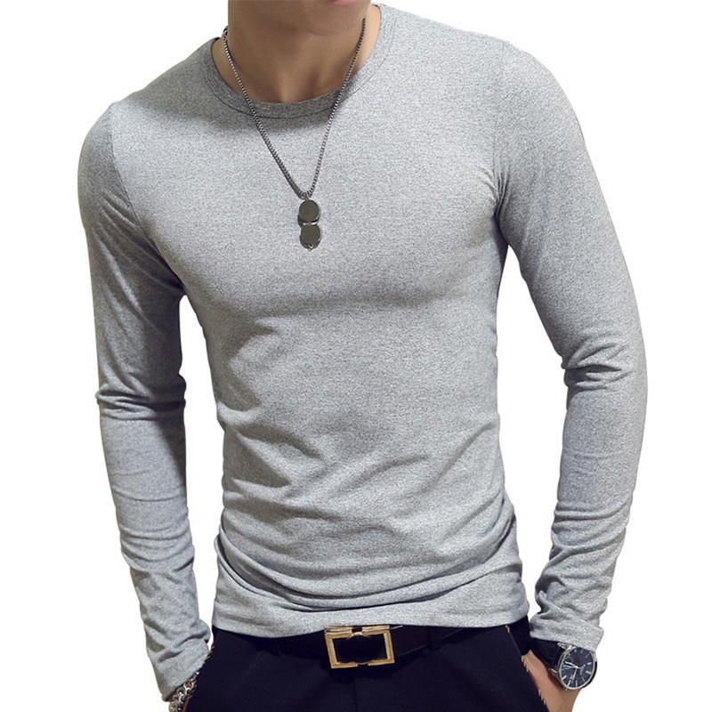 O-neck-Gray