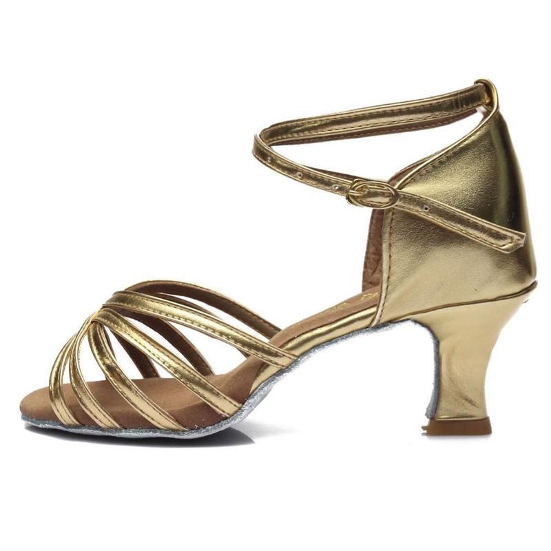 5cm Heel Gold1