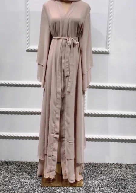 Khaki Abaya