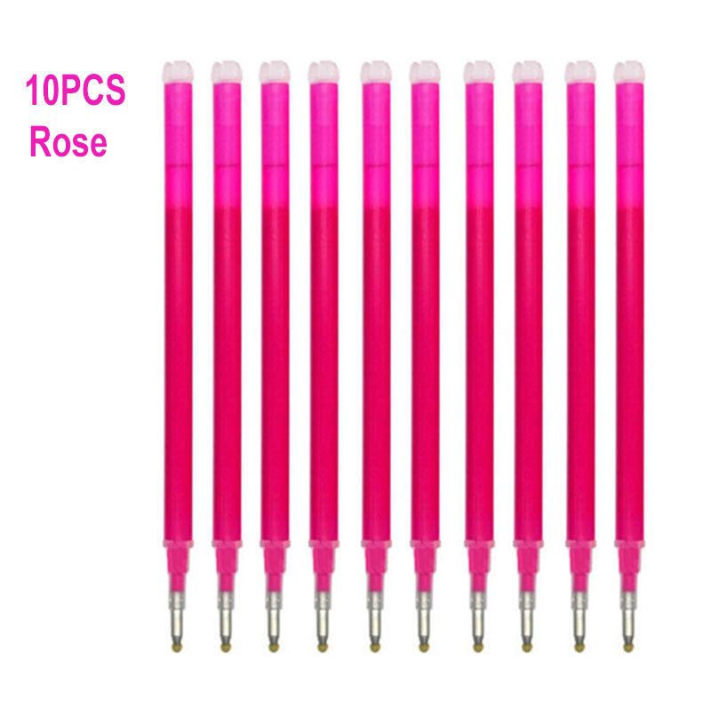 10x Rose Red Rebill-0,7 mm