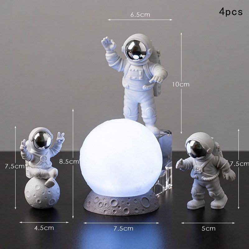 Astronaut Silver 4pc