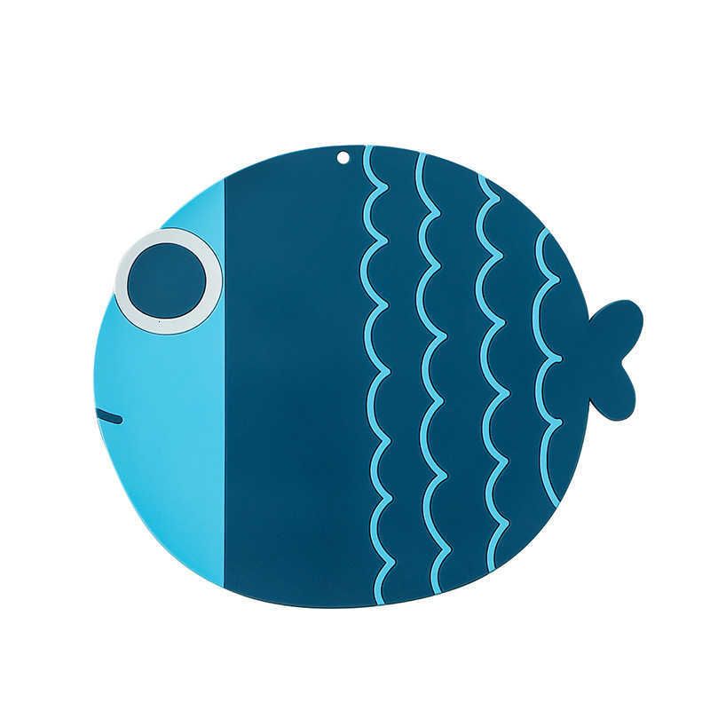 Blå fisk-stor storlek