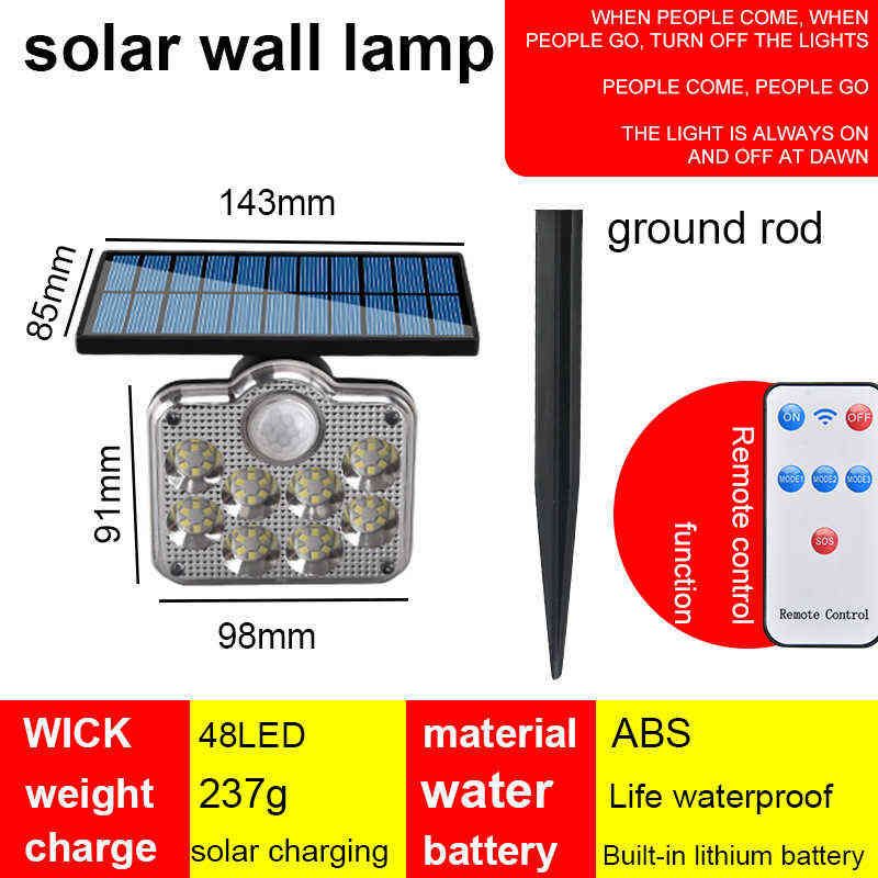 48Led fijo solar li