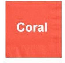 Serviettes de corail