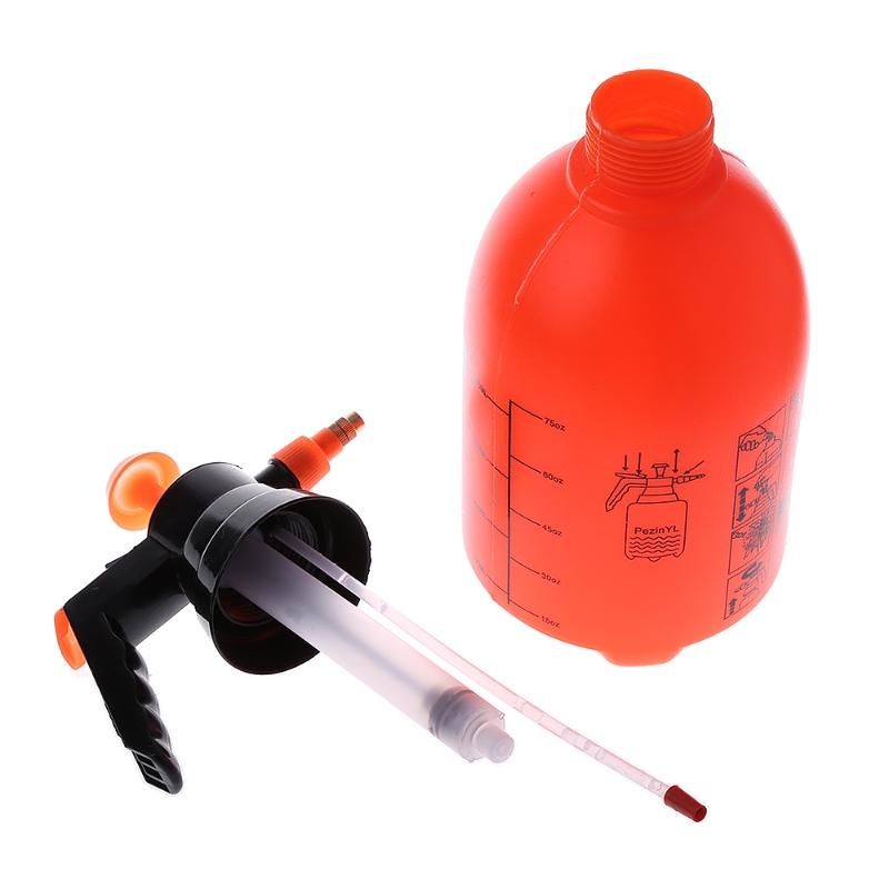 Car Hand Pump Pressure Foam Sprayer 2.0L Portable for Automotive Detailing