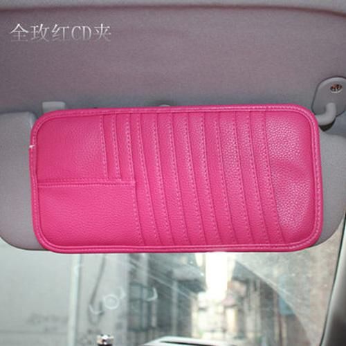 Pink CD Visor Clip