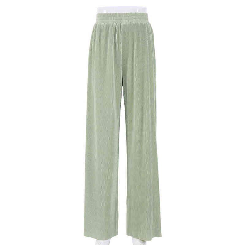 Pantalones verdes de menta