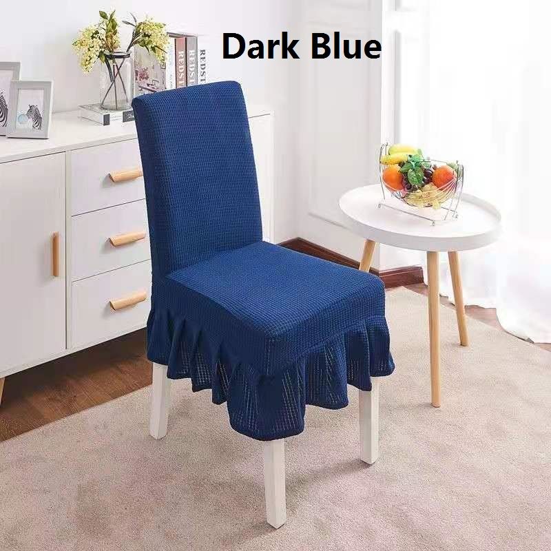 Cadeira cobre capa de tamanho universal azul1