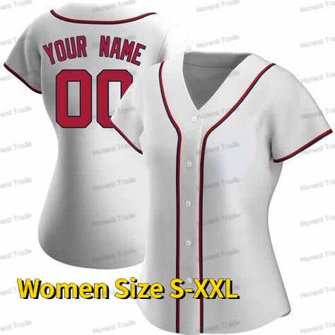 Women White W Jersey、size = s-xxl