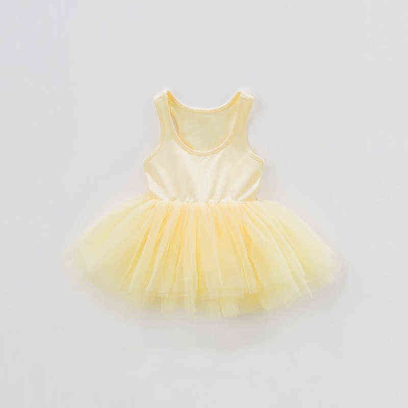 Robe de fille jaune