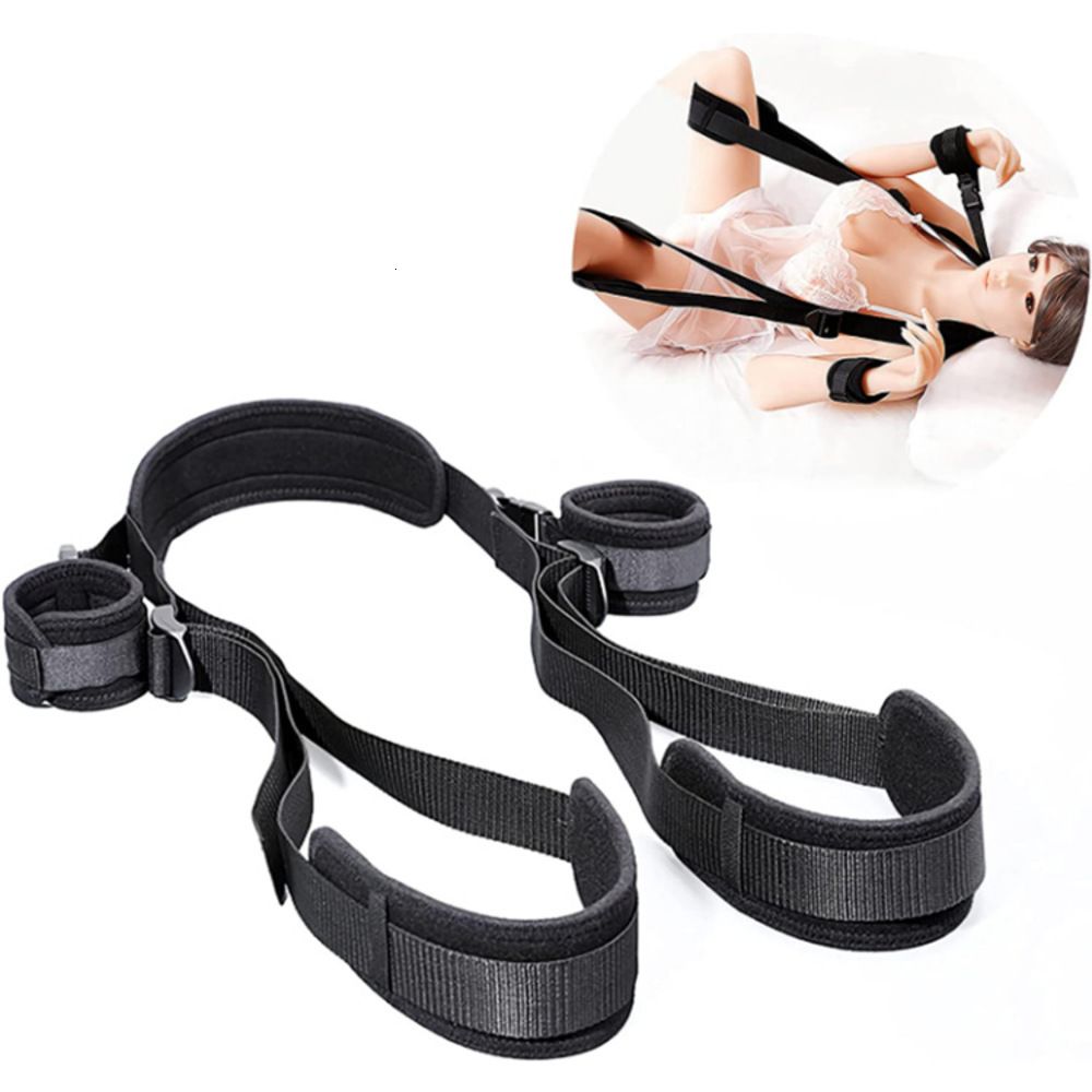 Sm Adult Sex Products M Leg Posture Hands Feet Binding Strap Womens Splitting Suit Husb Wife Molestation 3QUK From Top2022tops, $16.69 DHgate photo