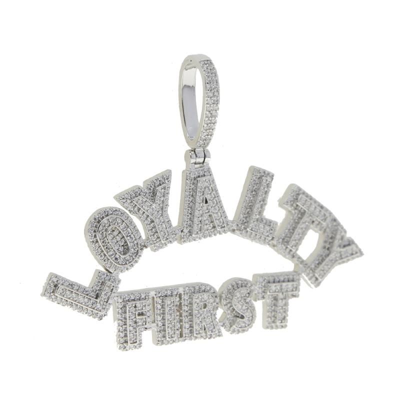 Platinum Plated Only Charm No Chain