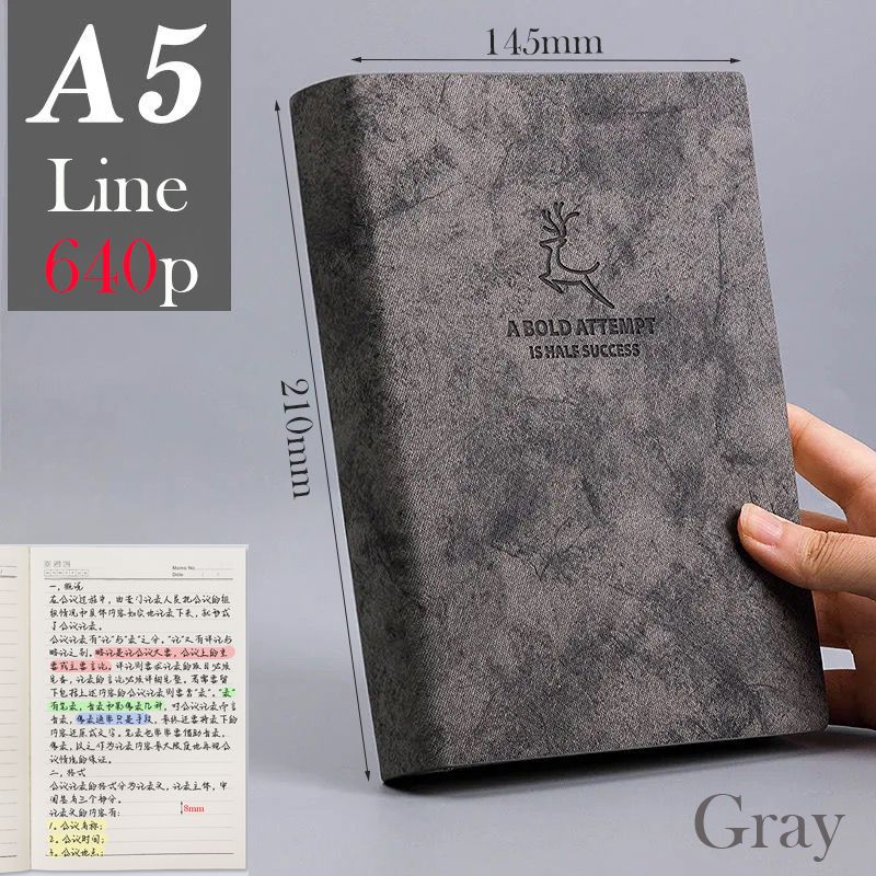 A5 Gray Line