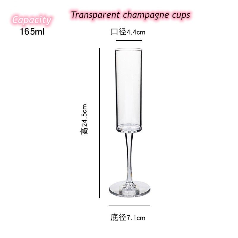 165 ml transparant