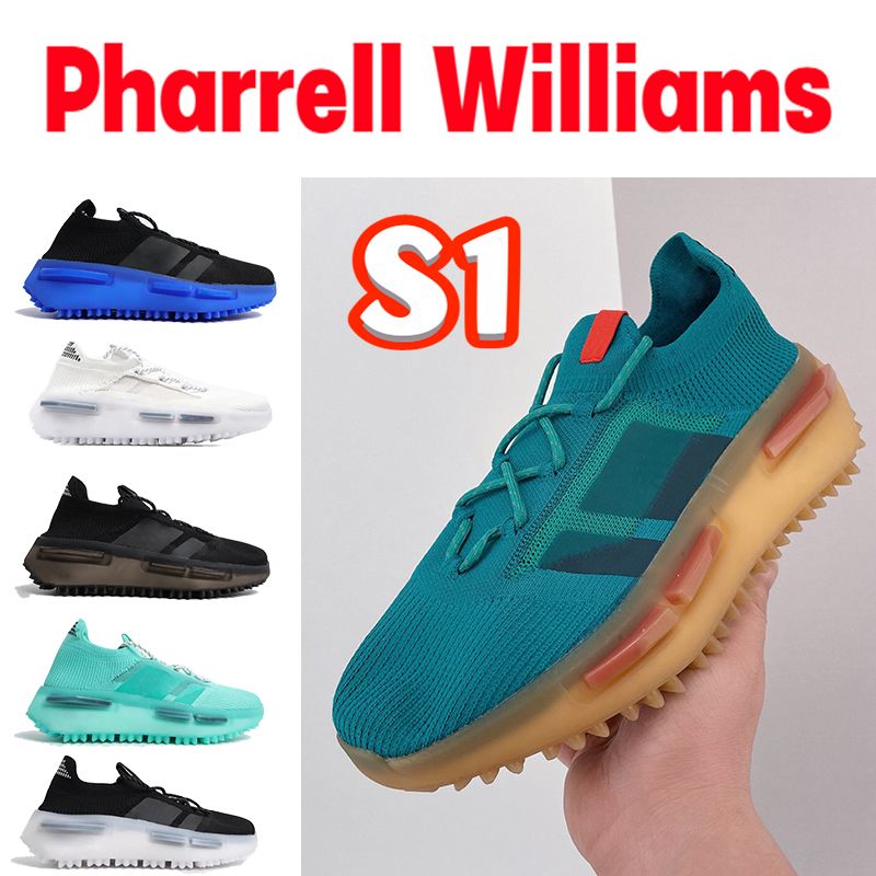 pharrell williams blue trainers