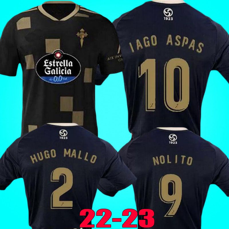 22 23 Celta De Vigo De Fútbol Iago Aspas 2022 2023 Nolito Hugo Mallo Solari S. Mina Brais Méndez Home Away Denis Suárez Camisa De Fútbol Por 13,41 € |