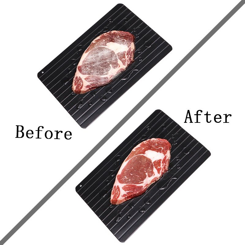 MasterThaw Sublimation Fast Defrost Tray Quick Thaw Frozen Food In Minutes Kitchen  Gadgets For Meat, Fruit & More From Smyy7, $6.88