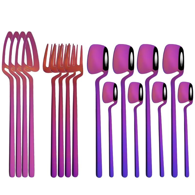 Purple 16pcs