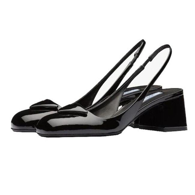 black Sandals 5CM