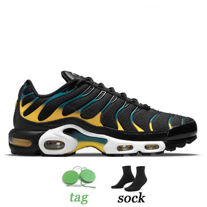 40-46 Black Teal Yellow