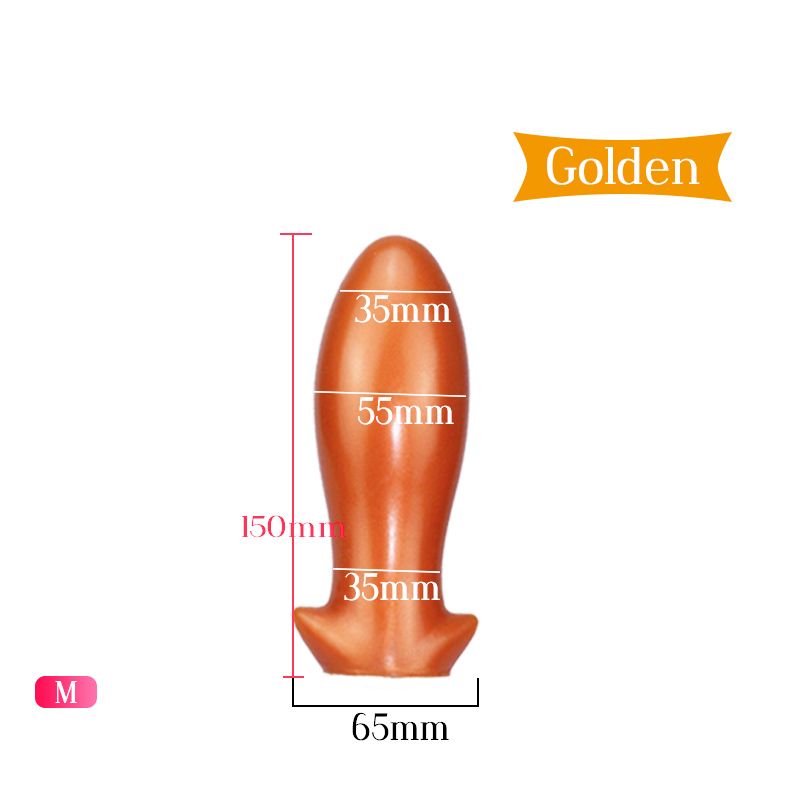 Gouden m (15cm)