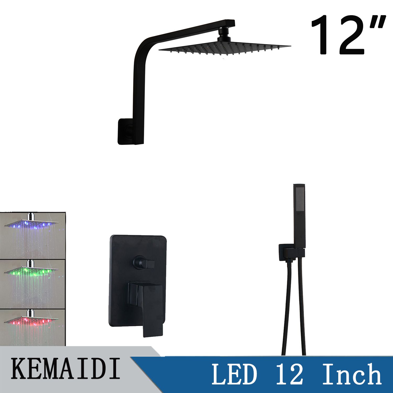 LED 12 Shower Set