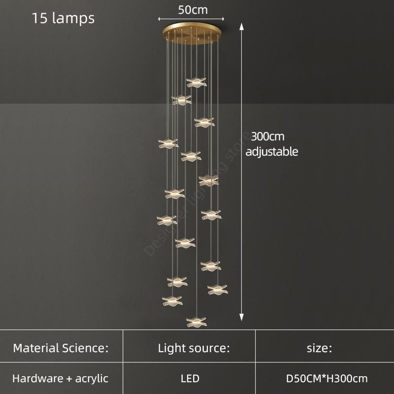 15 lampes Lumière trichromatique