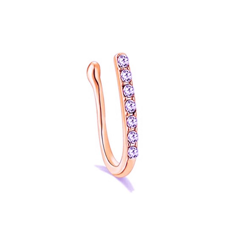 Long terms rose gold plated