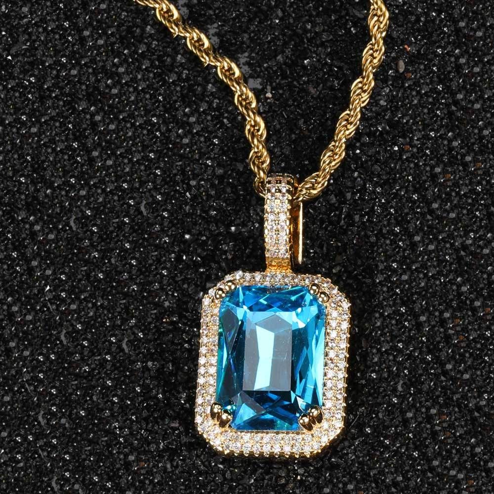 Sapphire de lac d'or