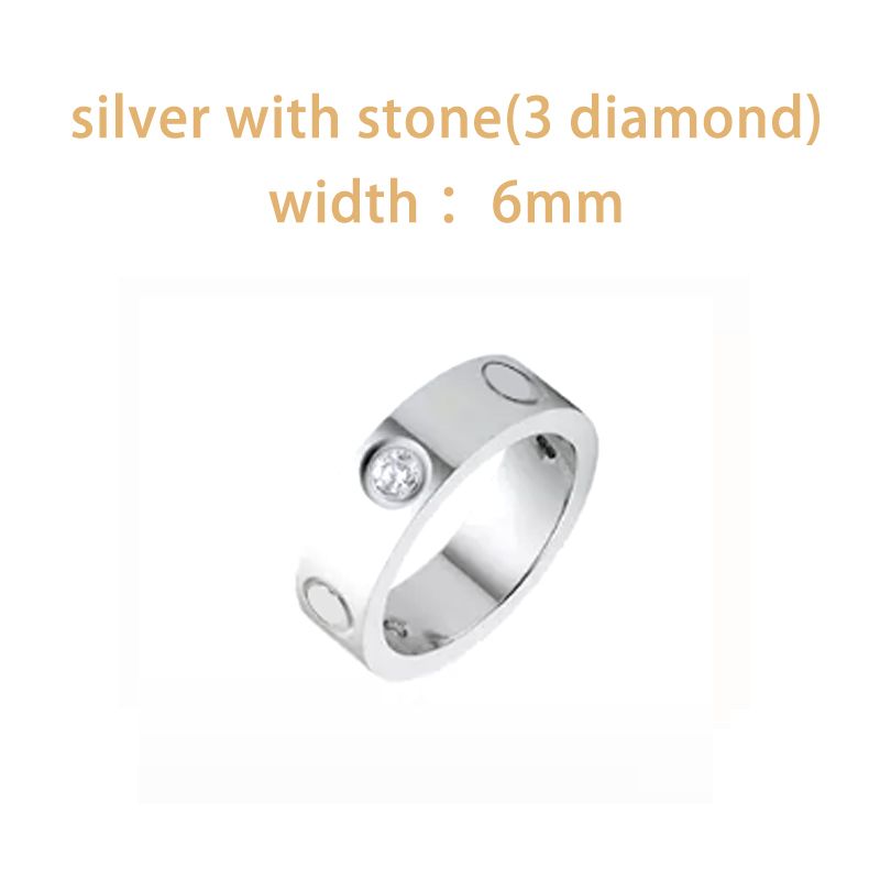 6mm silver stones