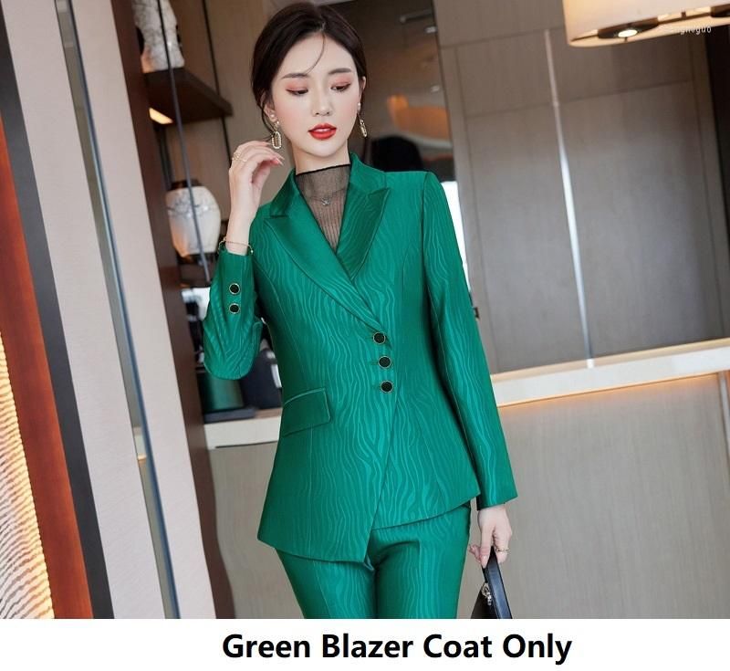 Green Blazer Coat