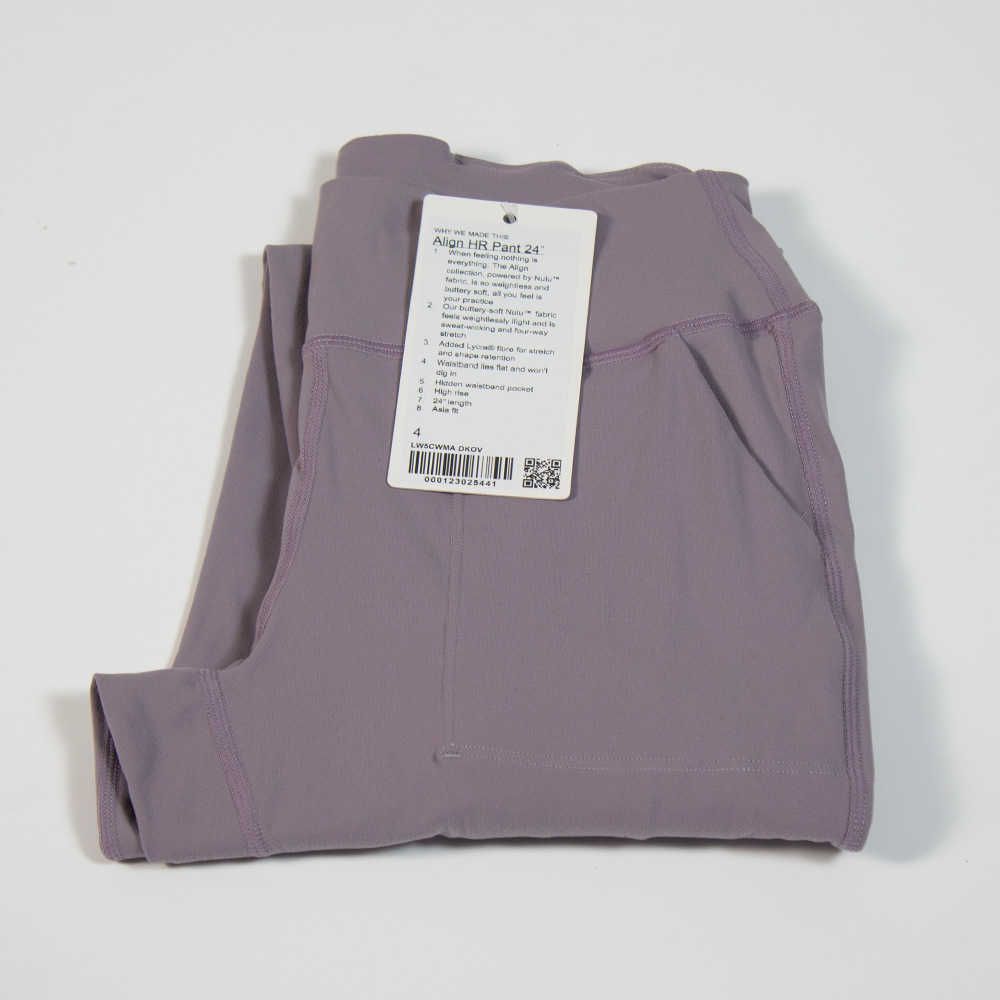 Pantalon décontracté violet léger