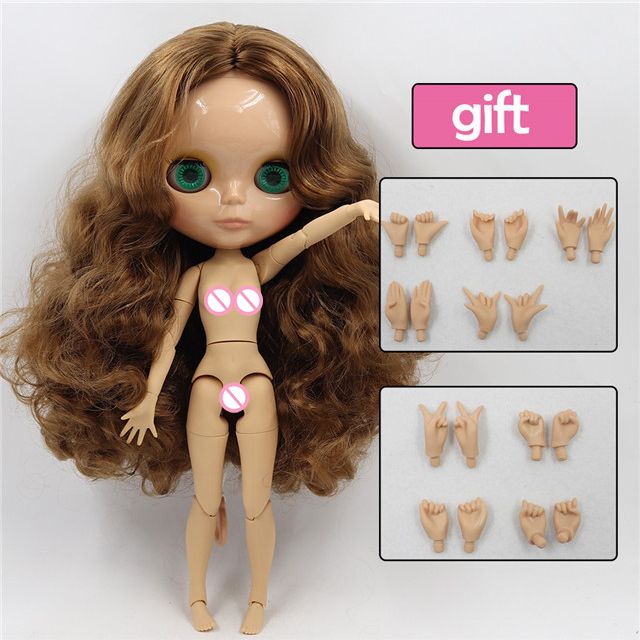 Tan Skin-30 cm Nude Doll10