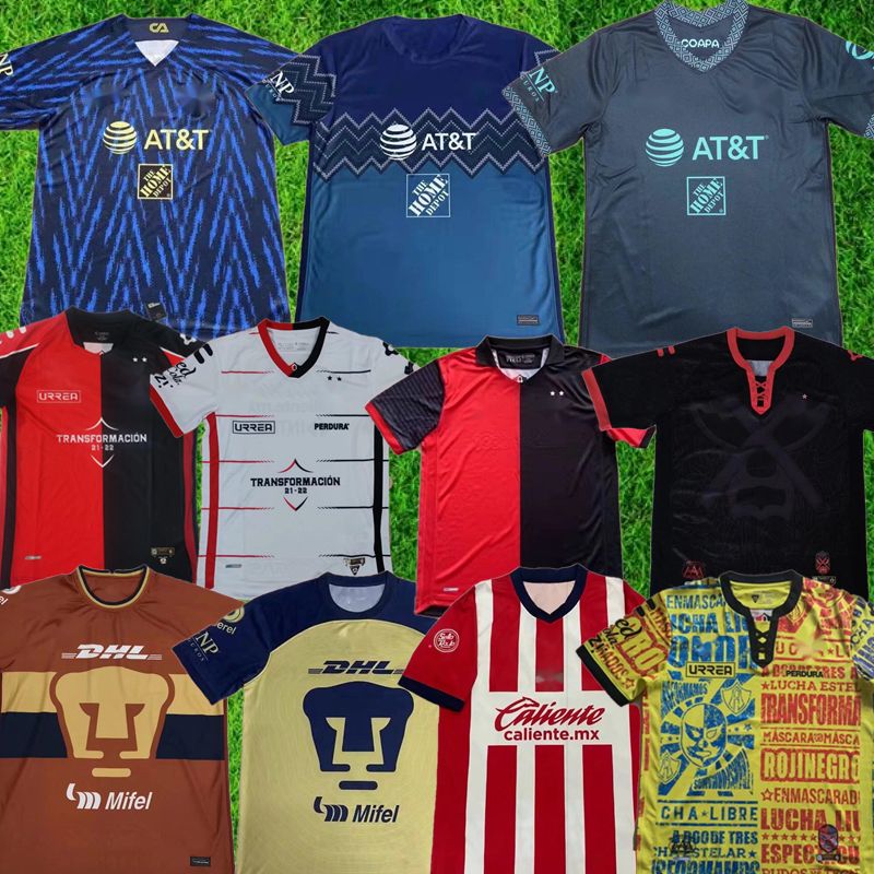 New 21 22 23 Soccer Jersey Tijuana Unam Club America Cruz Azul Necaxa Atlas Chivas 21 New 21 22 23 Soccer Jersey Tijuana Unam Club America Cruz Azul Necaxa Atlas Chivas 21