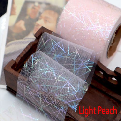 Light Peach-6cm x 25yards