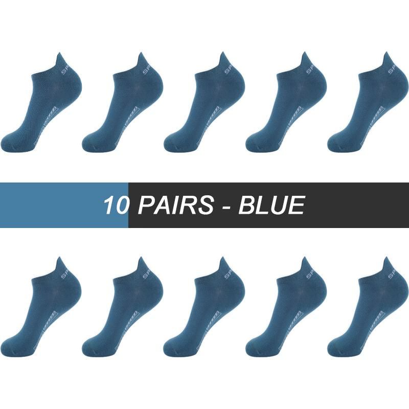 10 paires bleu