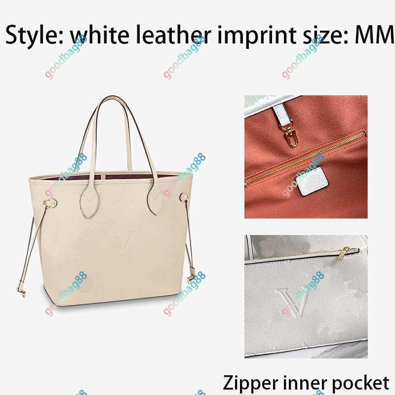 5#white Leather Imprint M45685
