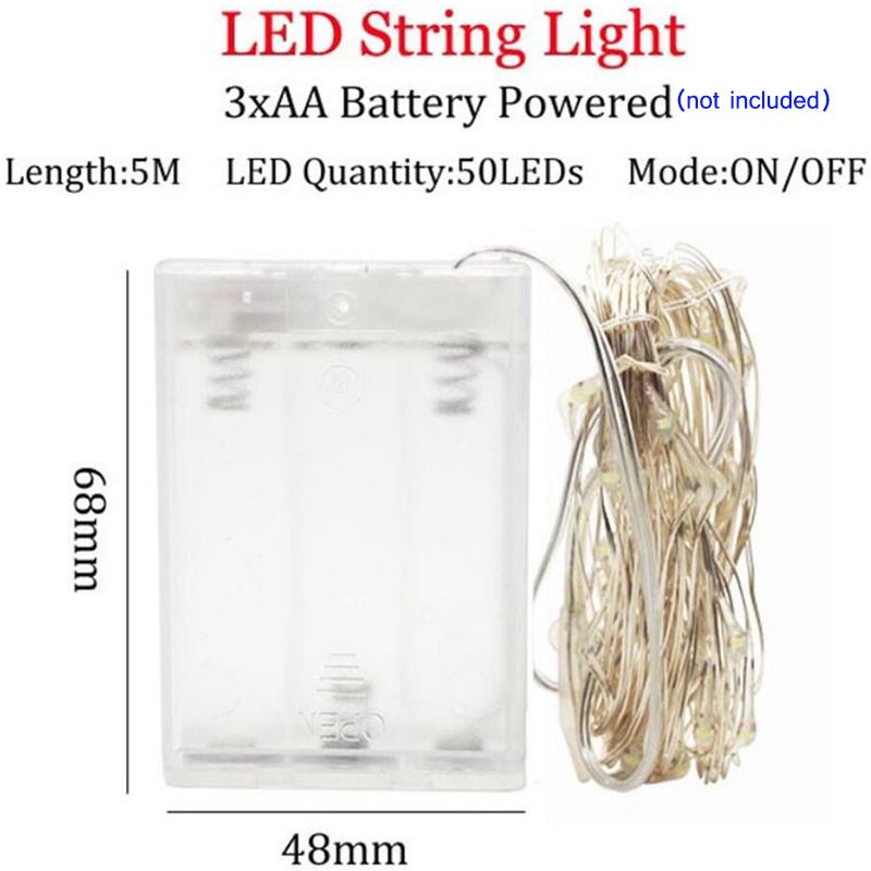 5m 50 leds