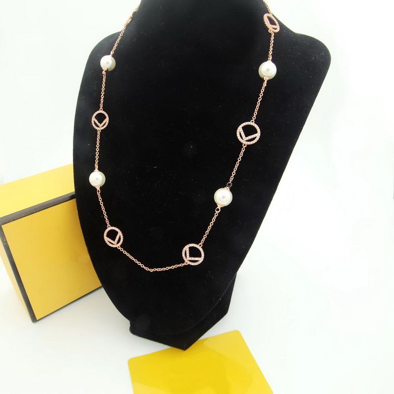 Long Necklace/Rose Gold