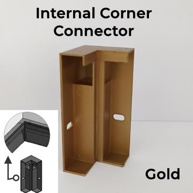 gold internal connector