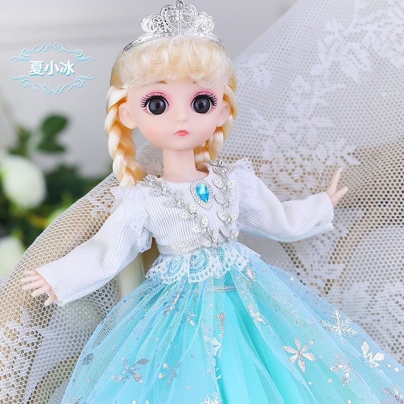 Sky Blue-Doll with Clothes