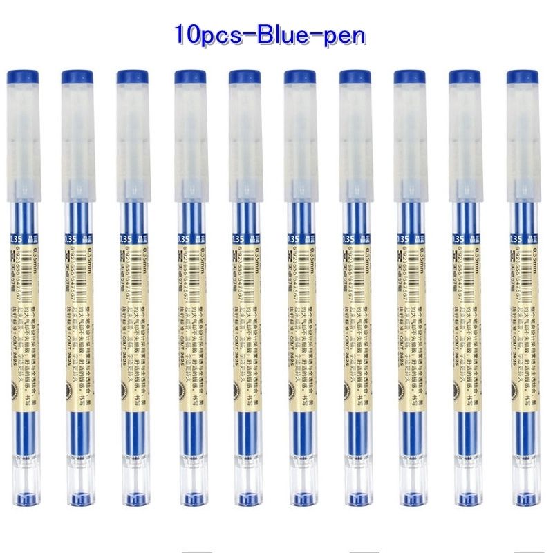 10pcs-blue-pen