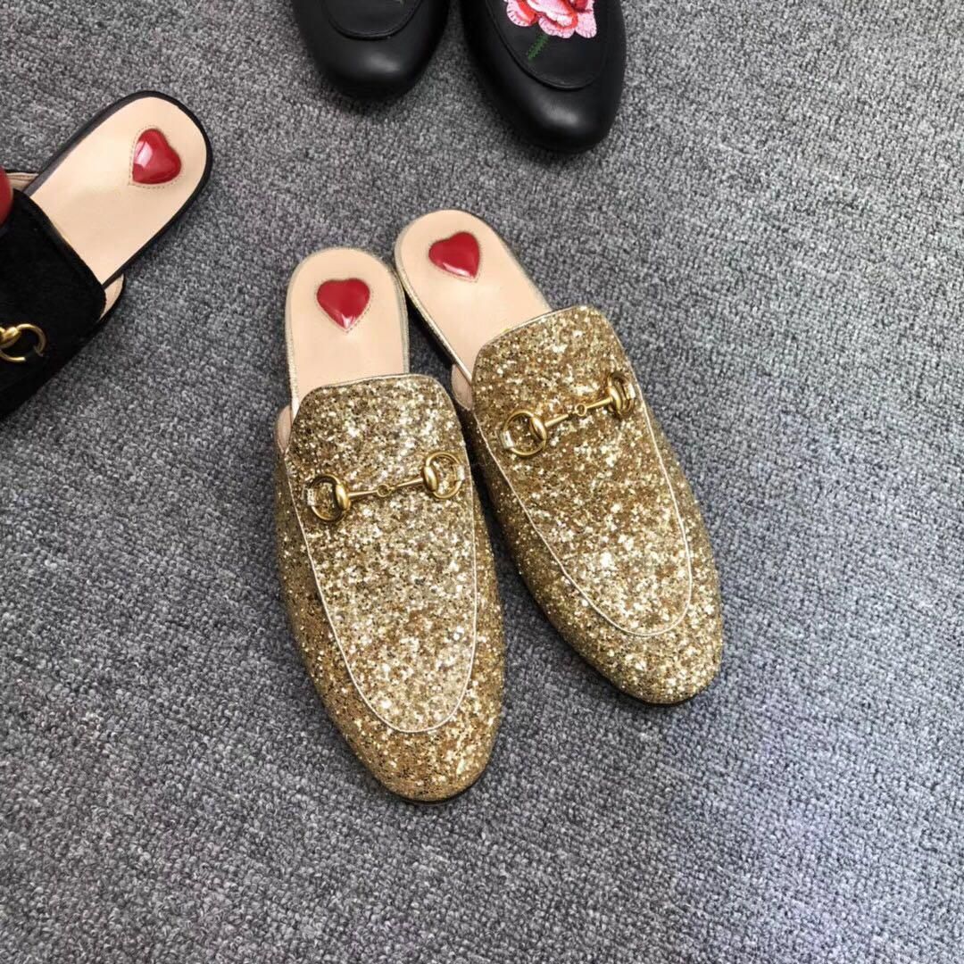 Golden glitter