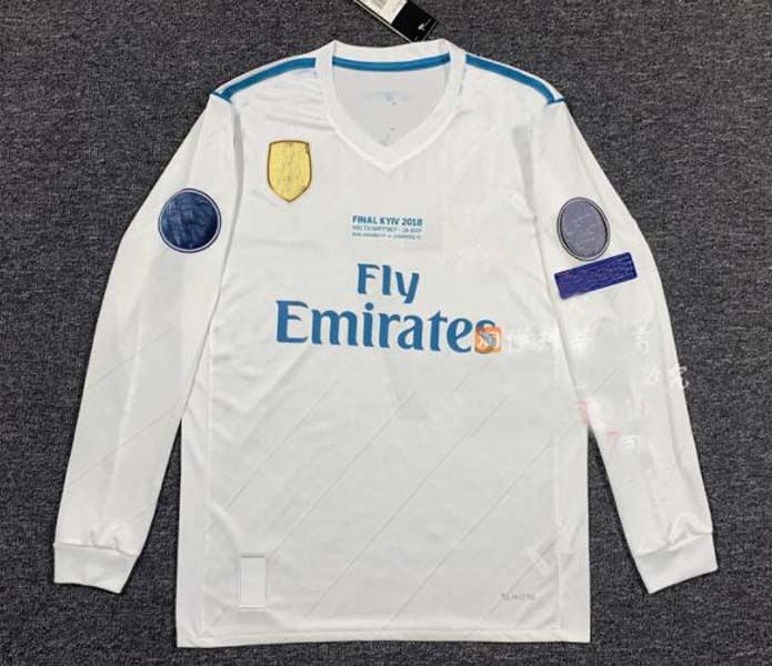 17/18 HOME UCL finals long sleeves