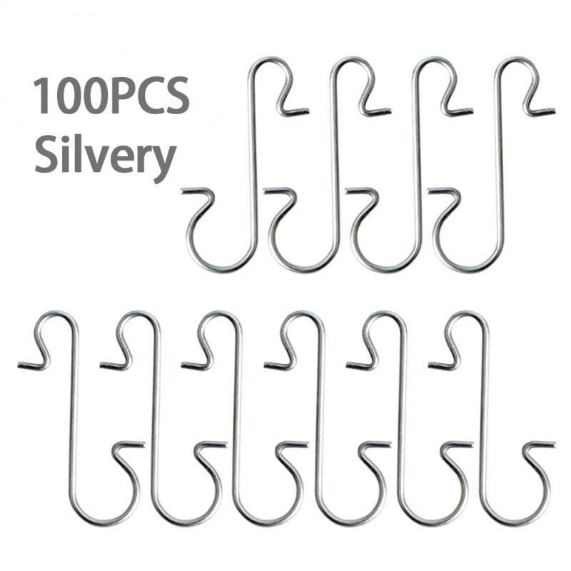 3x1.8cm 100pcs Silver Polônia