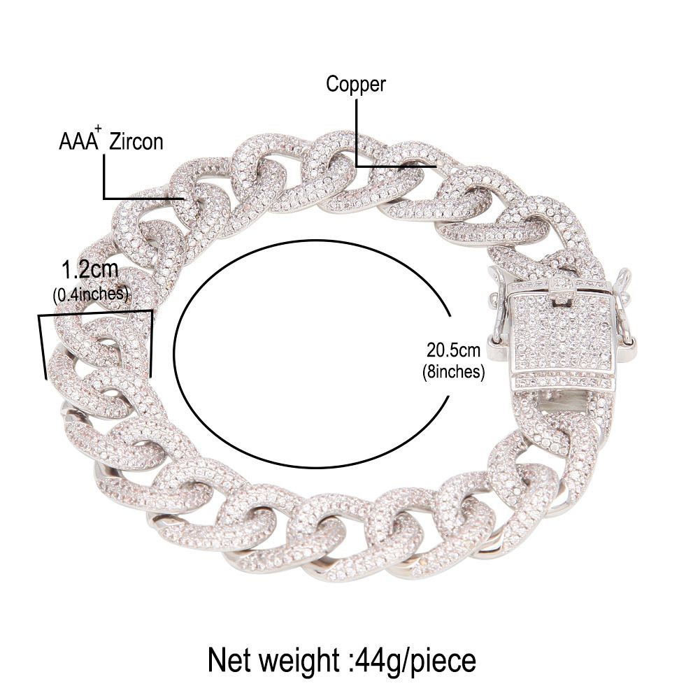 d 12 mm Argento 8 pollici