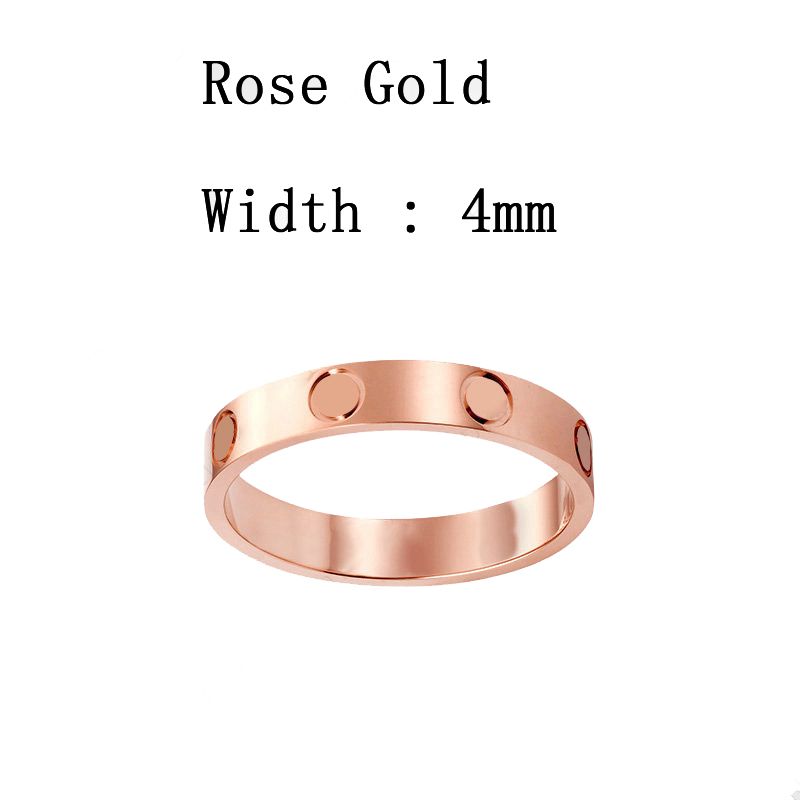 Rose Gold#4mm