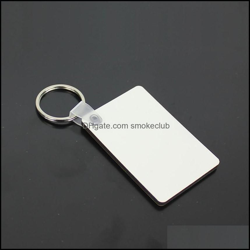 Blanco sleutelhanger